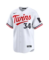 Men's Nike Kirby Puckett White Minnesota Twins Home limited Player Jersey