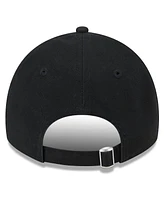 Youth Boys and Girls New Era Black Chicago White Sox 2024 Batting Practice 9TWENTY Adjustable Hat