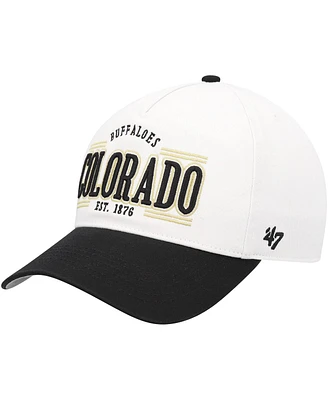 Men's '47 Brand White Colorado Buffaloes Streamline Hitch Adjustable Hat