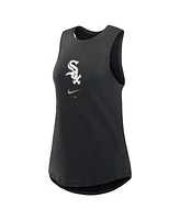 Women's Nike Black Chicago White Sox Legacy Icon High Neck Fashion Tank Top