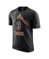 Men's Nike Black Los Angeles Lakers 2023/24 City Edition Name and Number T-shirt