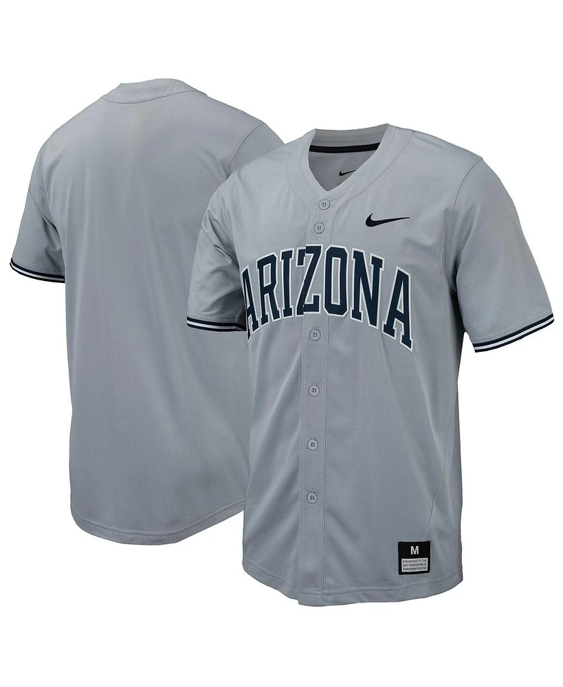 Men's Nike Arizona Wildcats Replica Full-Button Baseball Jersey