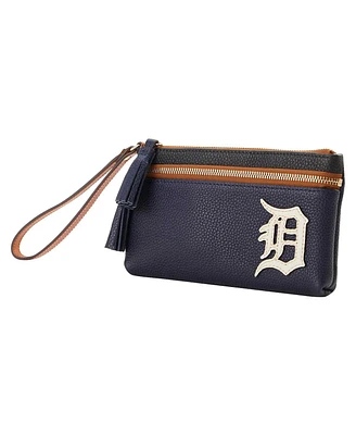Men's and Women's Dooney & Bourke Detroit Tigers Infield Double-Zip Wristlet