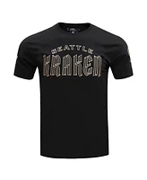 Men's Pro Standard Black Seattle Kraken Wordmark T-shirt