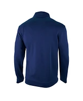 Men's Columbia Navy Columbus Blue Jackets Wickham Hills Omni-Wick Quarter-Zip Jacket