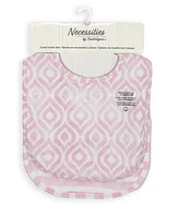 Tendertyme Baby Girls Muslin Bibs, Pack of 4