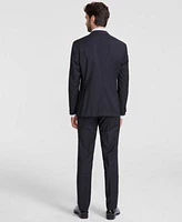 Hugo By Hugo Boss Mens Modern Fit Wool Blend Black Tuxedo Suit Separates