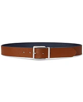 Lauren Ralph Lauren Women's Reversible Crosshatch Leather Belt