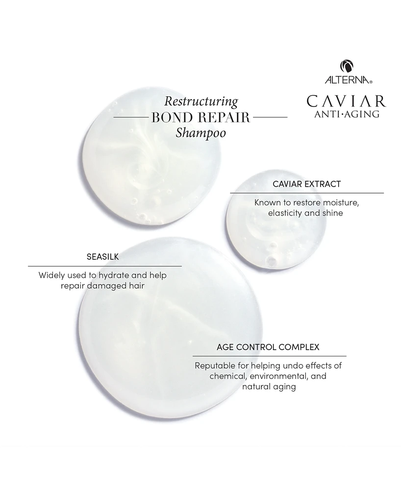 Alterna Caviar Restructuring Bond Repair Shampoo, 8.5 oz.