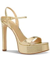 Michael Kors Women's Amara High Heel Platform Sandals