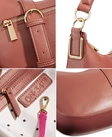 On 34th Dyanne Solid Saddle Bag