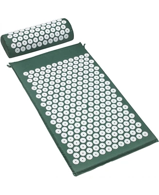 Sorbus Deluxe Acupressure Mat Pillow Set