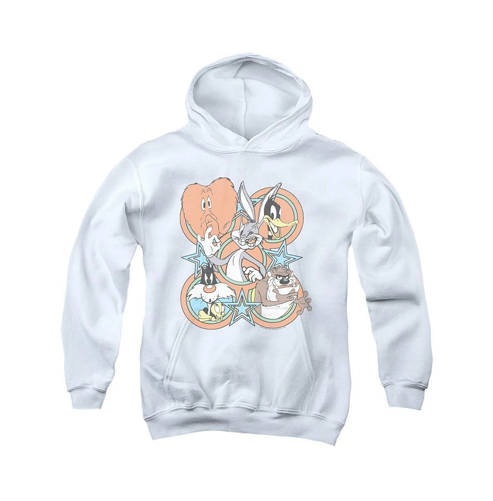 Looney Tunes Boys Youth Screen Stars Pull Over Hoodie / Hooded Sweatshirt