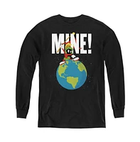 Looney Tunes Boys Youth Mine Long Sleeve Sweatshirt