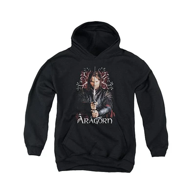 Lord Of The Rings Boys Youth Aragorn Pull Over Hoodie / Hooded Sweatshirt