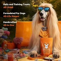 Happy Healthy Joints Treats - Air-Dried Chews for Dogs, Natural Grain-Free Treats for Training