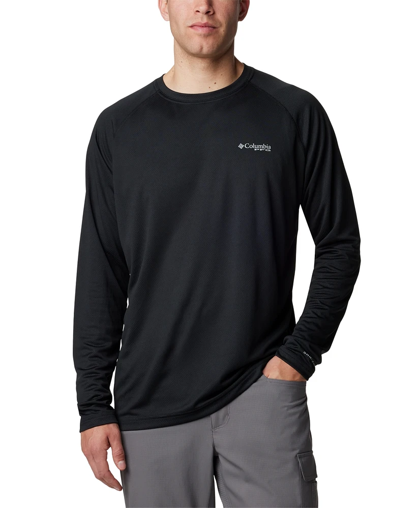 Columbia Men's Pfg Solar Stream Performance Long-Sleeve Shirt