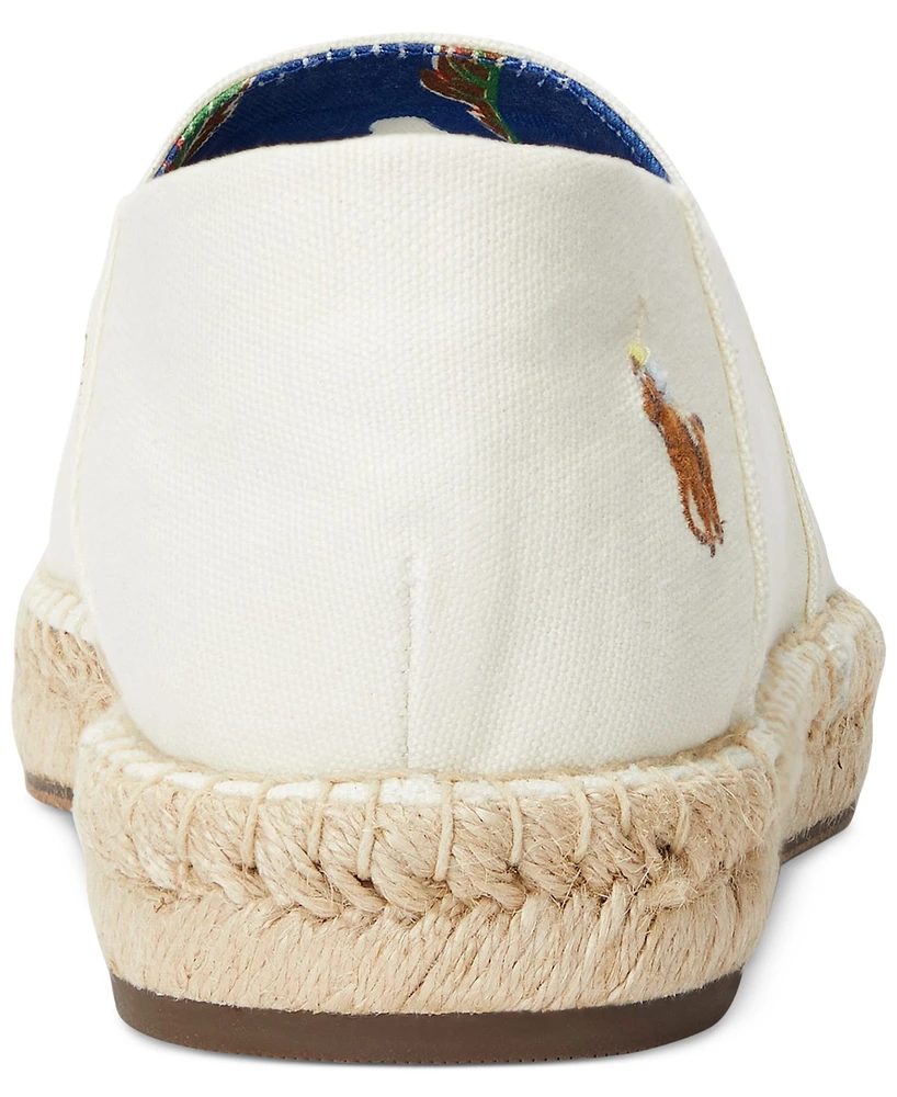 Polo Ralph Lauren Men's Cevio Washed Canvas Espadrilles