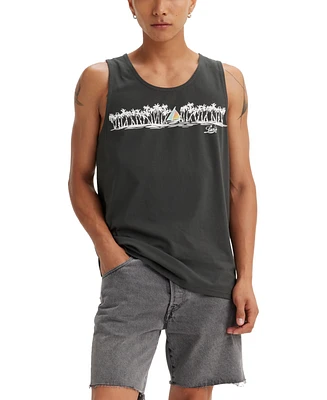 Levi's Men's Relaxed-Fit Sailboat Graphic Tank