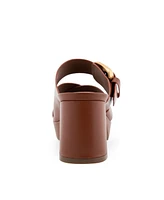 Aerosoles Women's Collin Buckle Slip-On Platforms