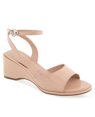 Aerosoles Women's Nixon Buckle Strap Wedge Sandals