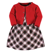 Hudson Baby Toddler Girls Hudson Quilted Cardigan and Dress