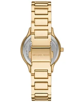 Michael Kors Women's Sage Three-Hand -Tone Stainless Steel Watch 31mm