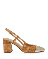 Anne Klein Women's Brooklyn Block Heel Slingback Dress Pumps