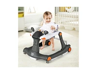 2-in-1 Foldable Activity Push Walker with Adjustable Height