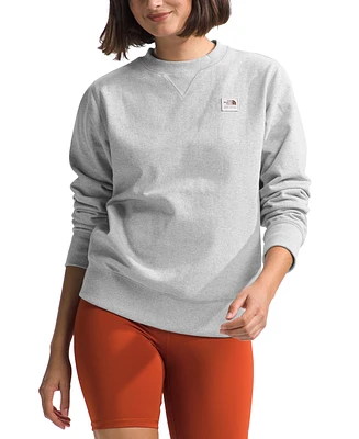 The North Face Women's Heritage Patch Logo Sweatshirt