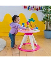 Around We Go 2-in-1 Walk-Around Activity Center Table - Tropic Coral