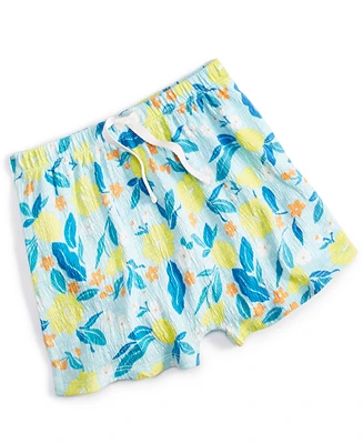First Impressions Baby Boys Elegant Tropical Floral-Print Shorts, Created for Macy's