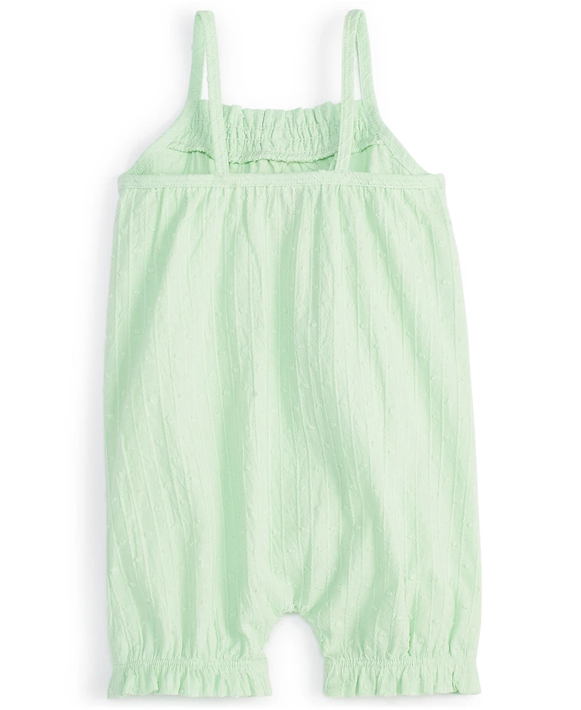 First Impressions Baby Girls Clip Dot Sunsuit, Created for Macy's
