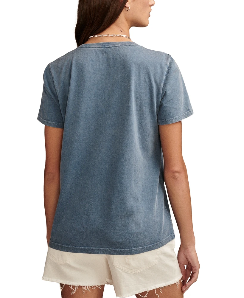 Lucky Brand Women's Grateful Dead Cotton Crewneck T-Shirt
