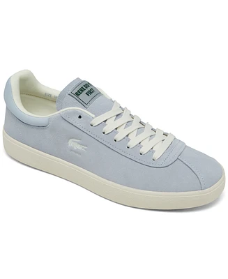 Lacoste Women's Baseshot Suede Casual Sneakers from Finish Line