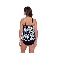 Women's ShapeSolver High Neck Tankini Swimsuit Top