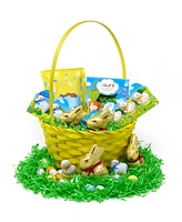 Lindt Gourmet Chocolate Yellow Sunshine Easter Basket, 8 piece