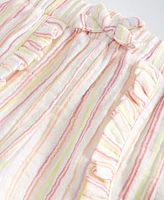 First Impressions Baby Girls Dash Stripe Shorts, Created for Macy's