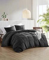 510 Design Porter Washed Pleated -Pc. Duvet Cover Set