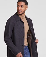 Michael Kors Men's Classic-Fit Check Overcoat