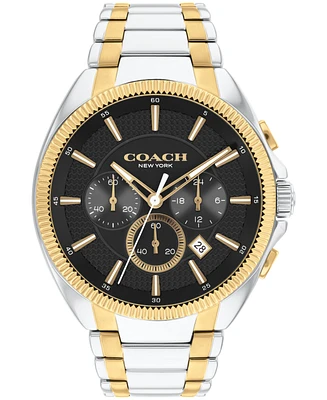 Coach Men's Jackson Two-Tone Stainless Steel Watch 45mm - Two