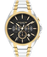 Coach Men's Jackson Two-Tone Stainless Steel Watch 45mm - Two