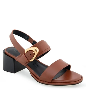 Aerosoles Women's Nova Ornamented Buckle Strap Sandals