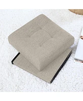 Ornavo Home Foldable Tufted Storage Ottoman