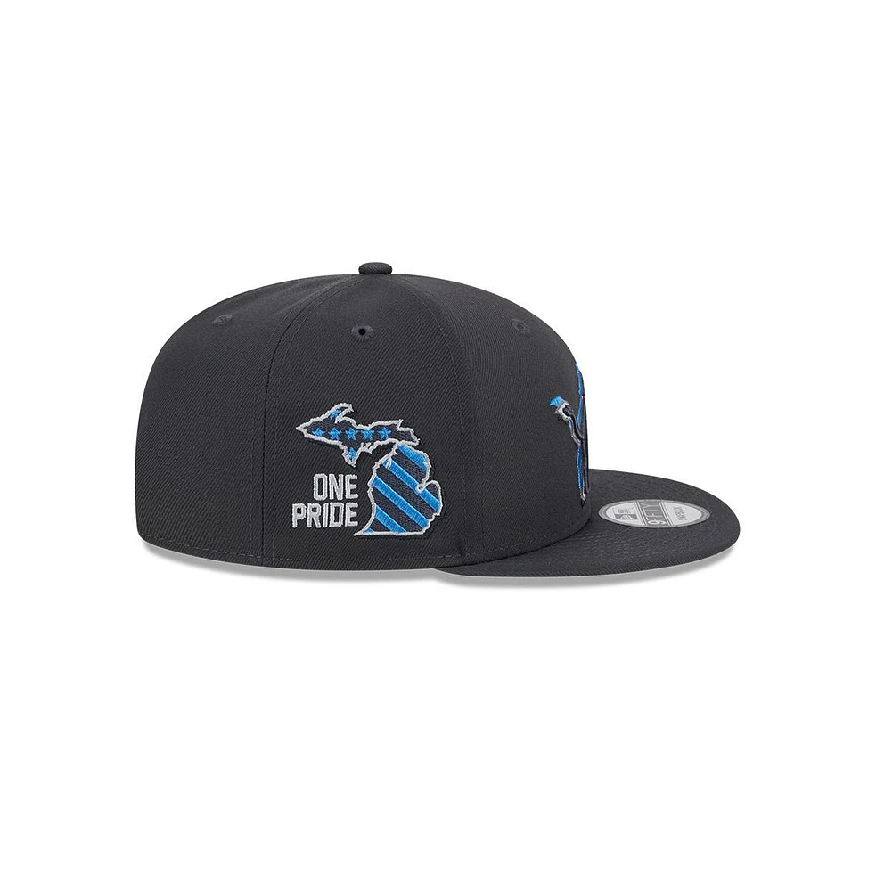 Men's New Era Detroit Lions 2024 Nfl Draft 9FIFTY Snapback Hat