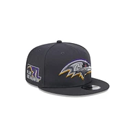 Men's New Era Baltimore Ravens 2024 Nfl Draft 9FIFTY Snapback Hat