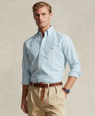 Polo Ralph Lauren Men's Classic-Fit Tattersall Performance Shirt