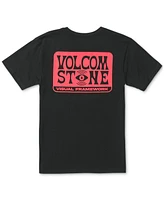 Volcom Big Boys Short-Sleeve Cotton Viz Fray Graphic T-Shirt