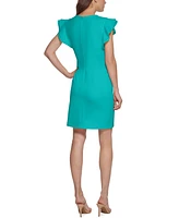 Dkny Side-Drape Dress