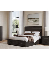 Tivie 3pc Bedroom Set (Full Storage Bed + Chest Nightstand), Created for Macy's